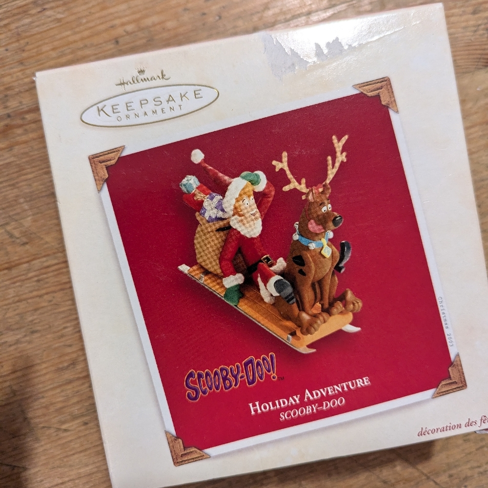 Scooby Doo Holiday Adventure Hallmark Ornament 2003
